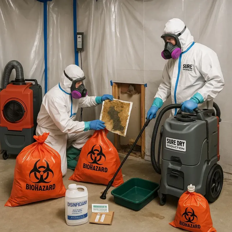 Contaminated Water Handling Protocols process in Centreville, MI
