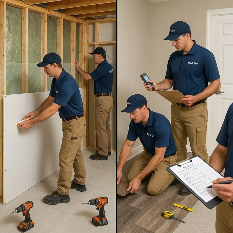 Repairs and Reconstruction process in Centreville, MI